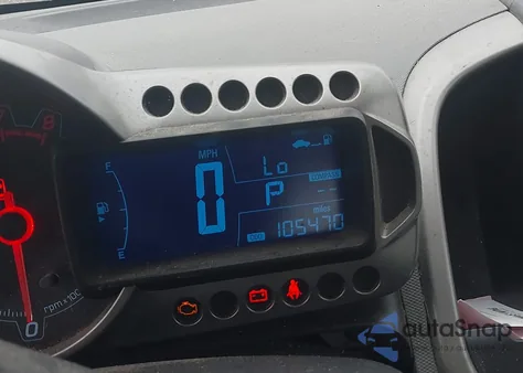 2013 Chevrolet Sonic Lt Auto from USA, damaged, VIN 1G1JC5SB9D4118174